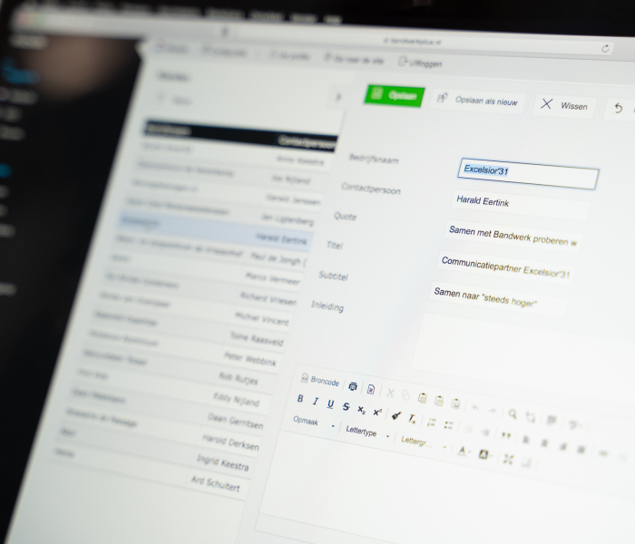 Afbeelding voor Webapplicatie